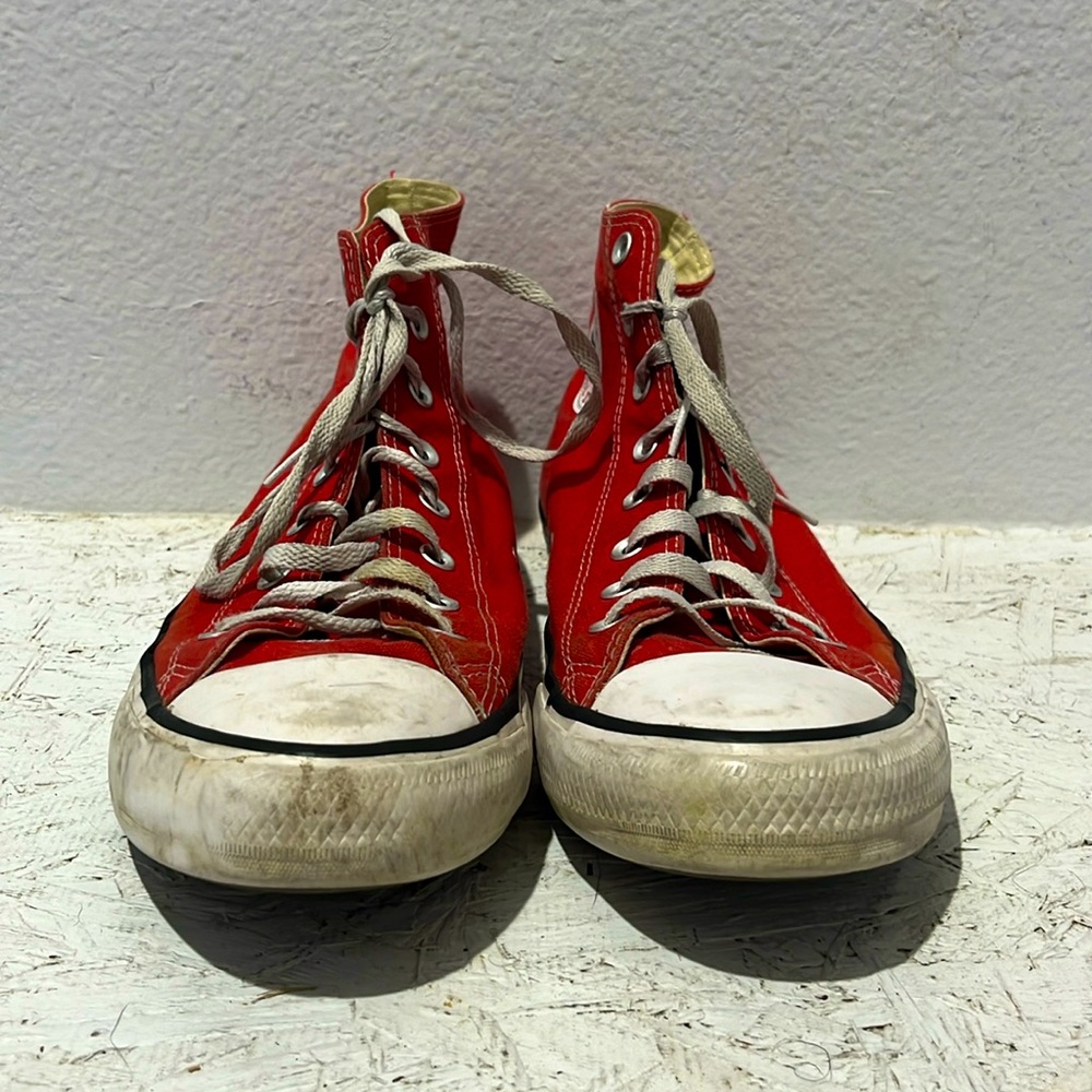 Red Chuck Taylor Converse Size 11